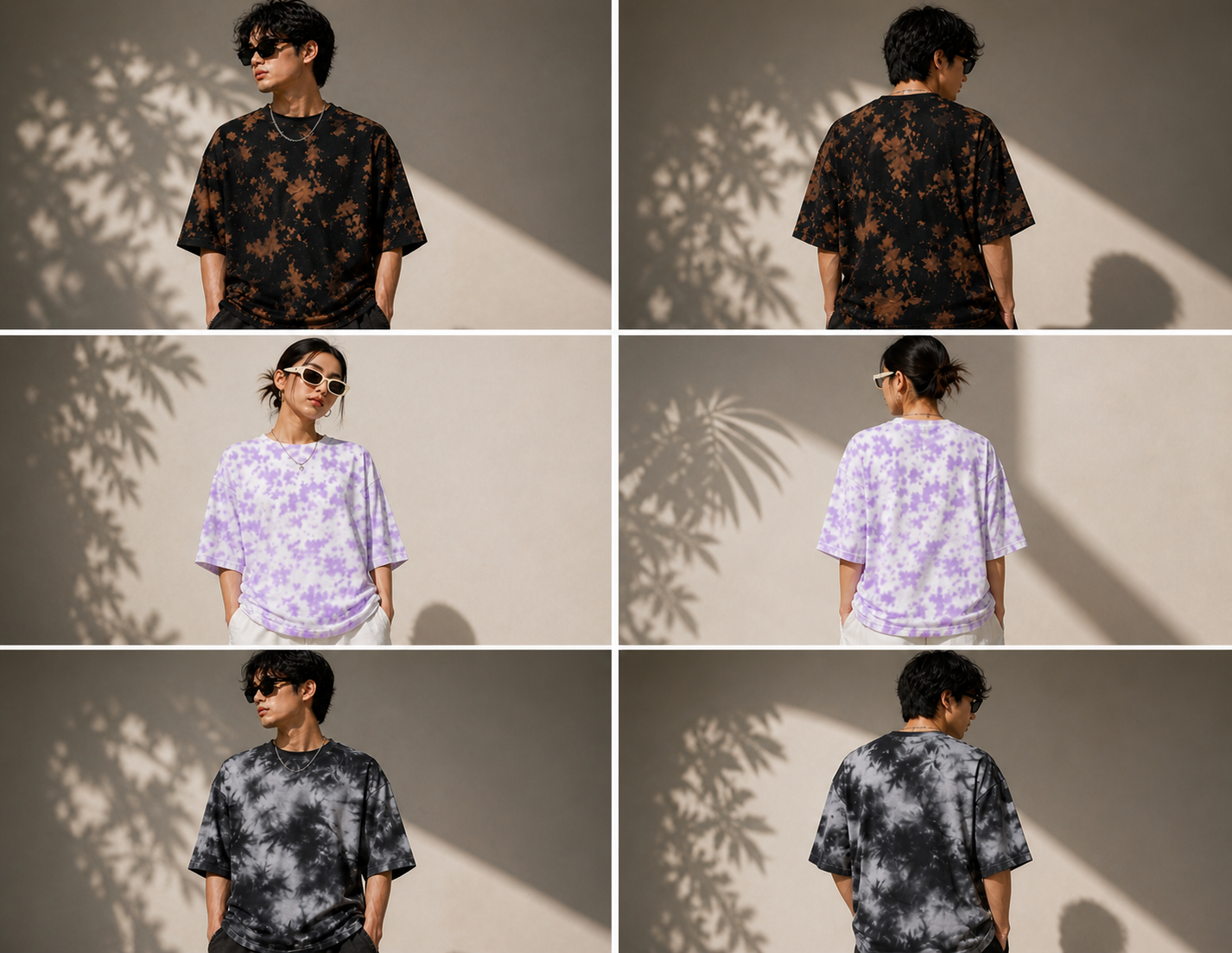 Unisex Tie Dye Oversized T-Shirt