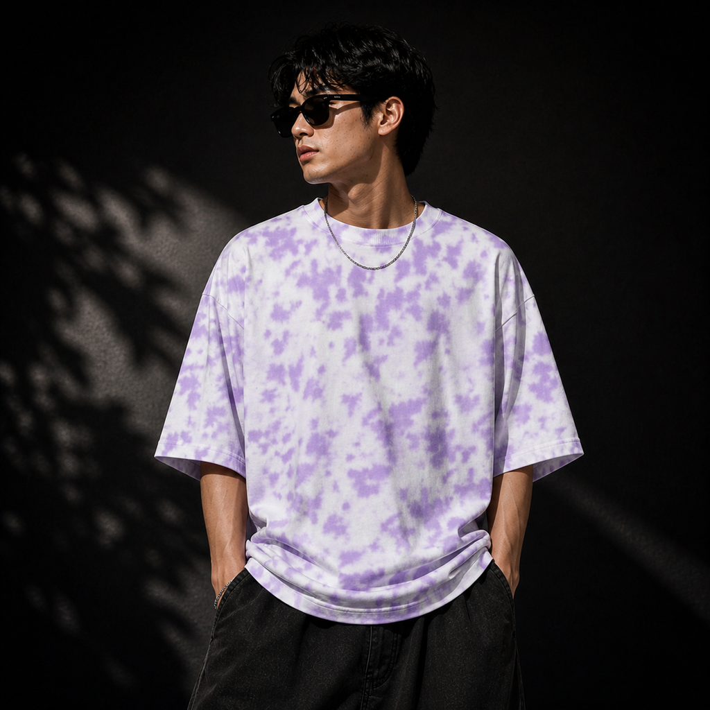Unisex Tie Dye Oversized T-Shirt