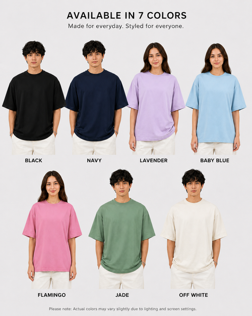 Unisex Terry Oversized Tee